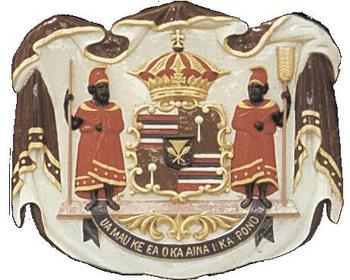 Wappen des Königreichs Hawai'i (1810 - 1893)