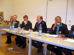Teilnehmer der Podiumsdiskussion