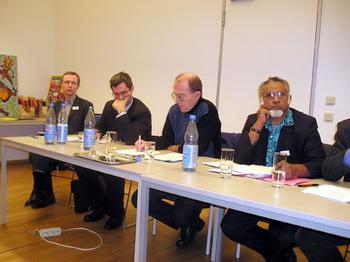 Teilnehmer der Podiumsdiskussion