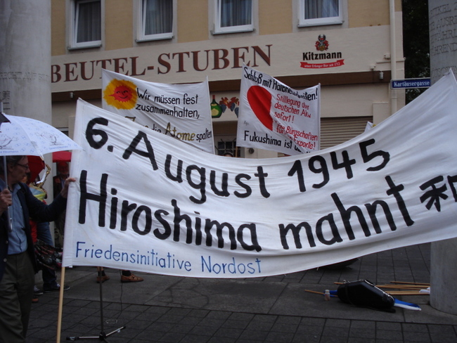 Hiroshima mahnt