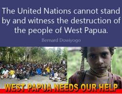 Help to end the genocide in Westpapua