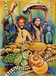 Piksa Bilong Wantok  (Bilder von Daheim) - Moderne Kunst aus Papua-Neuguinea
