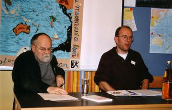 Sebastian Pflugbeil (li.) und Andreas Zumach