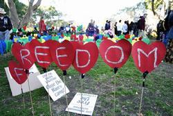 Sydney: Protest am World Refugee Day